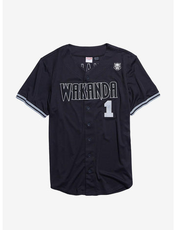 Marvel Black Panther T'Challa Baseball Jersey