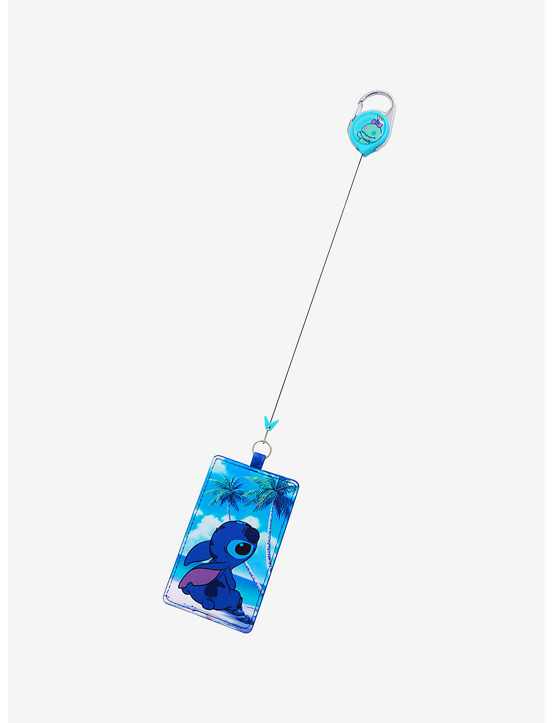 Stitch y Scrump Portagafete