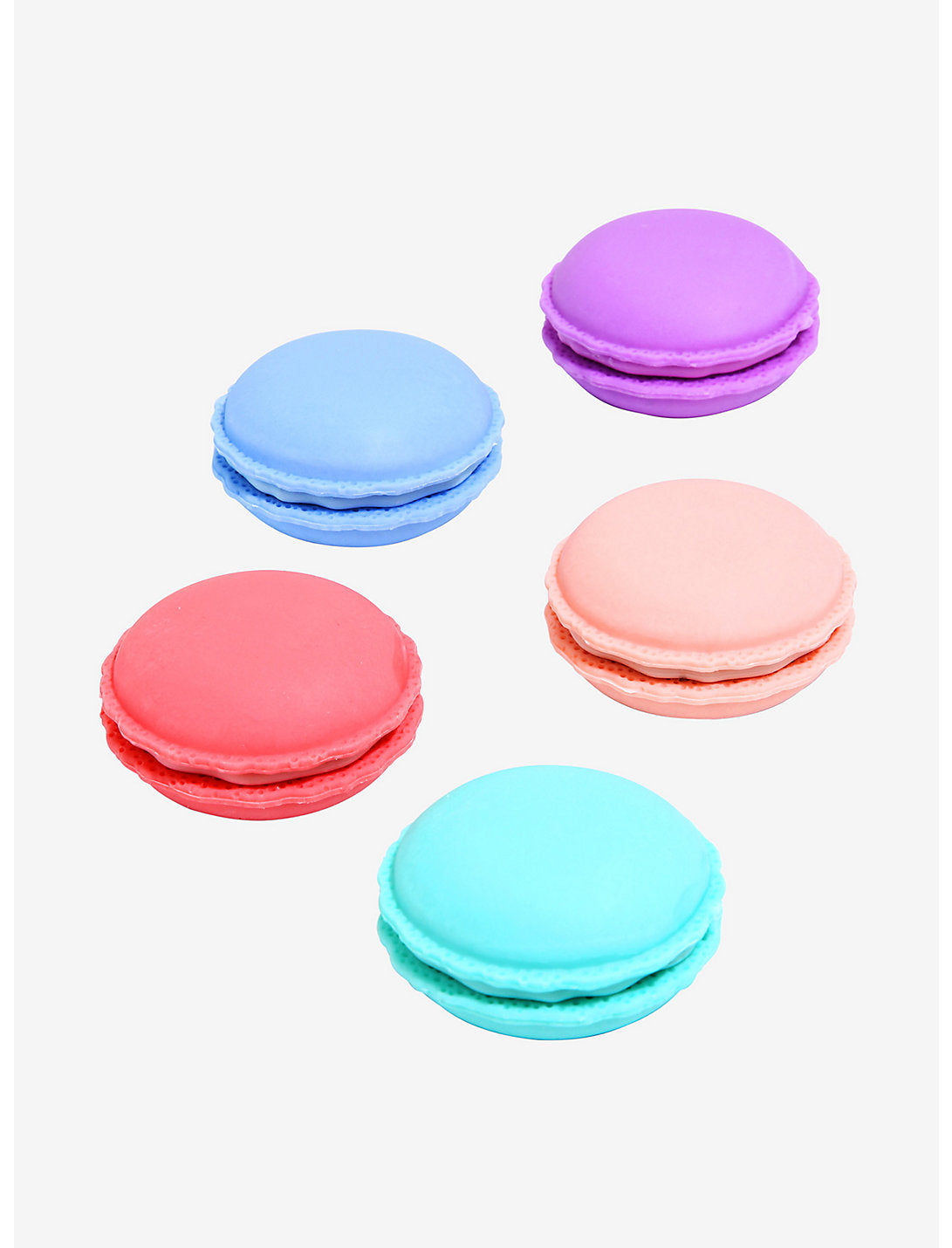 Set De Borradores Macarons Olor Vainilla