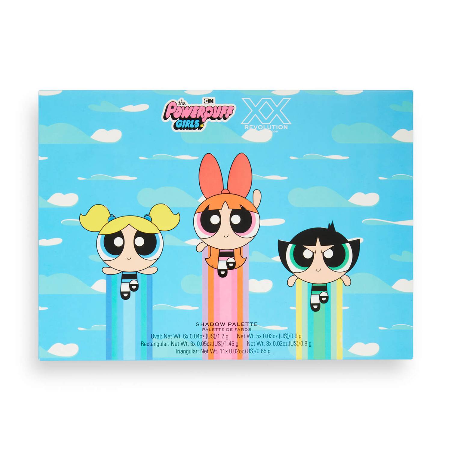 Chicas Super Poderosa Paleta Sombras XX