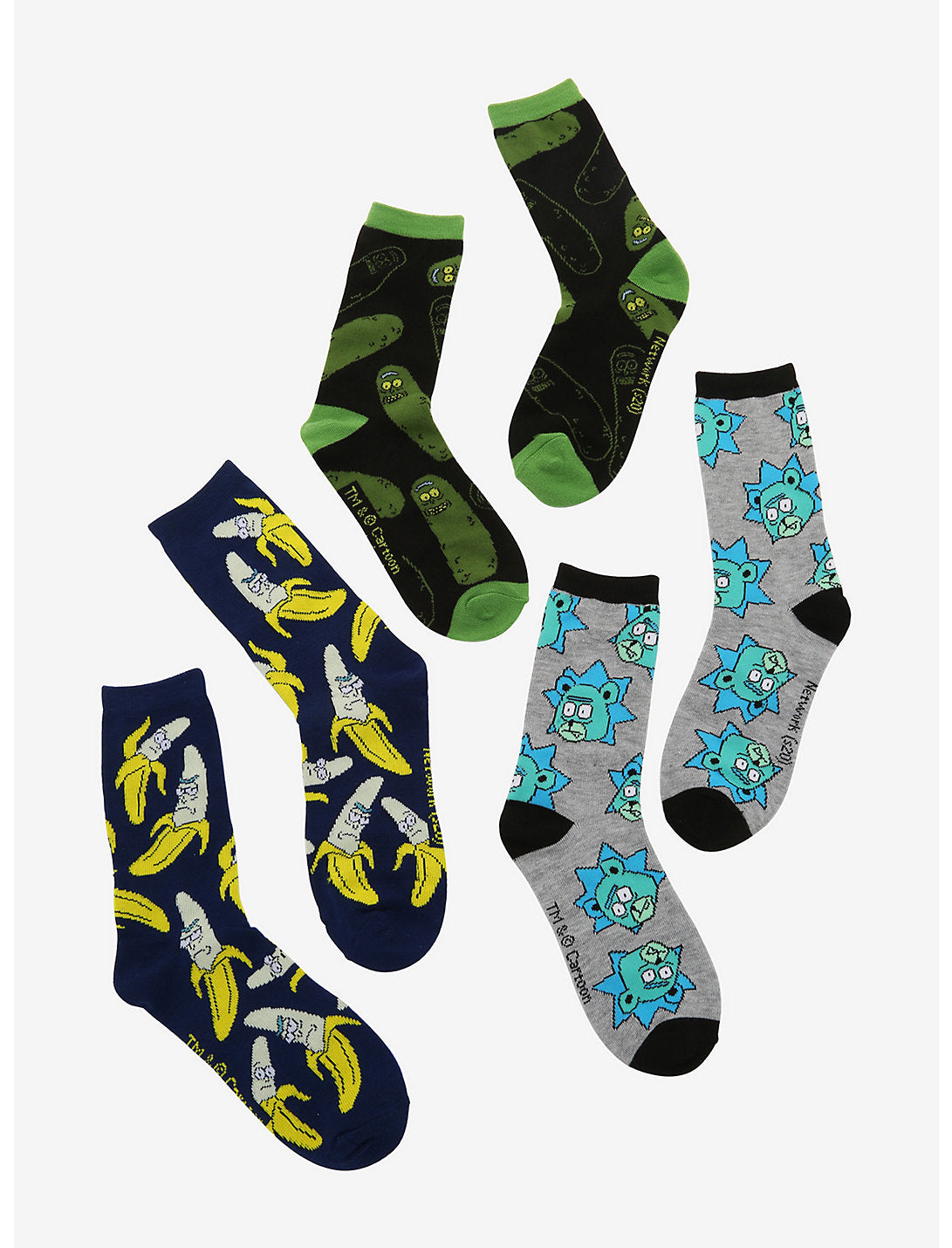Rick y Morty Set De Calcetines