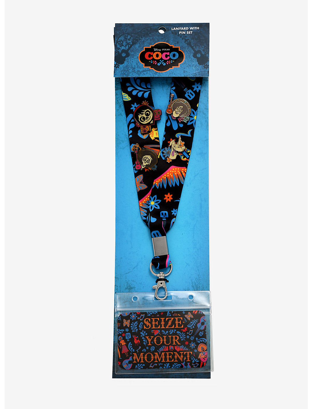 Coco Pixar Portagafete Y Pin