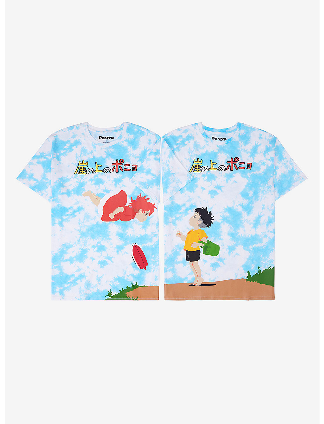 Estudio Ghibli Ponyo Camisa Pareja Sosuke
