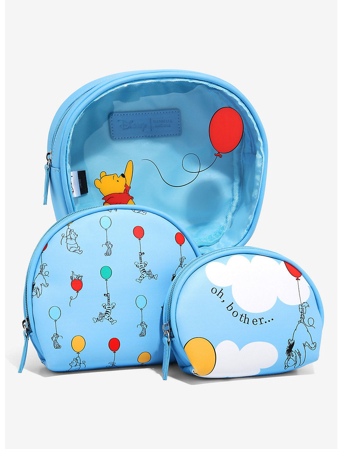 Winnie Pooh Set Cosmetiqueras Bolsa