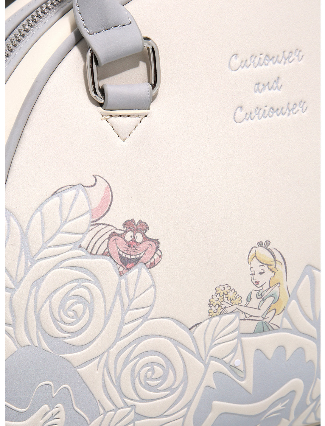 Alicia En El Pais De Las Maravillas Bolsa Floral Crossbody