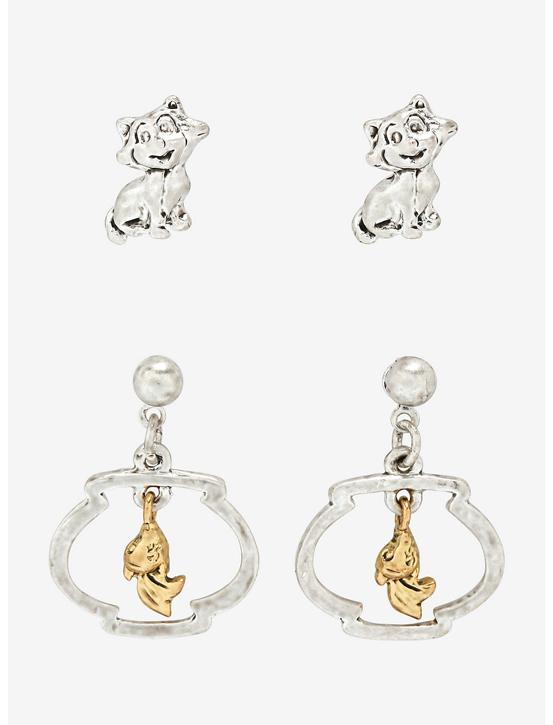Pinocho Set De Aretes Figaro Y Cleo