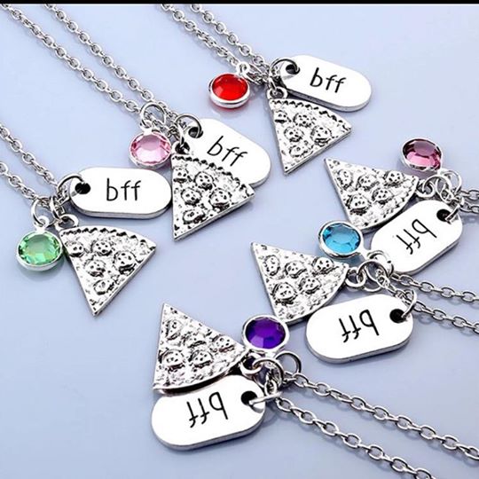 Set De Collares De Pizza