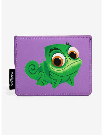 Tarjetero Rapunzel Pascal Morado Disney