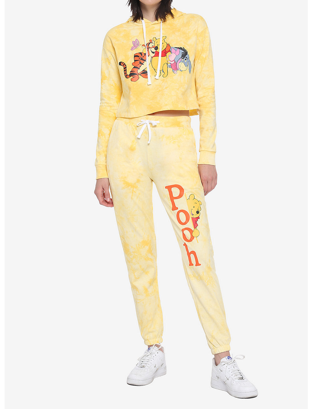 Winnie Pooh Pants Tie Dye