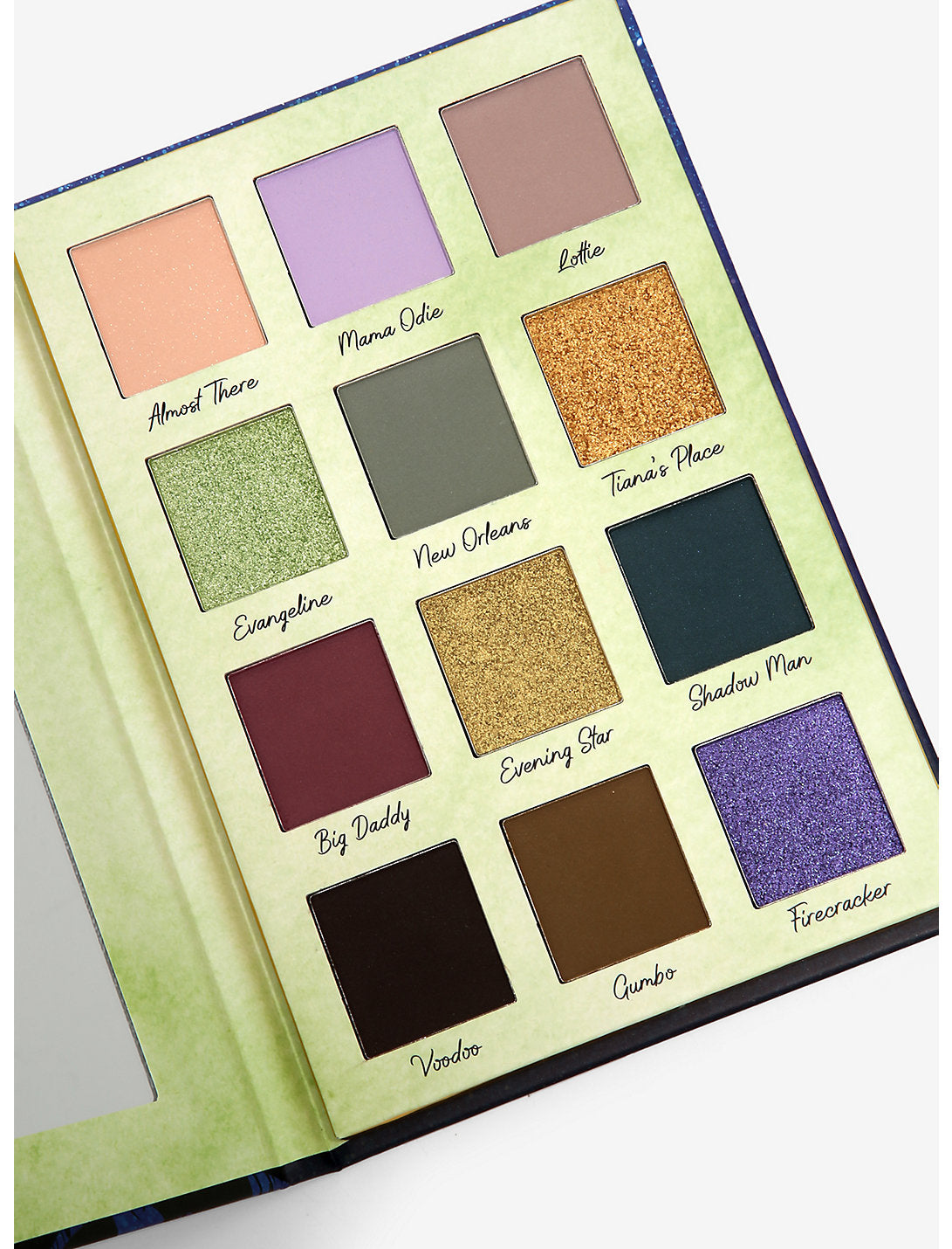 Princesa Tiana Paleta De Sombras