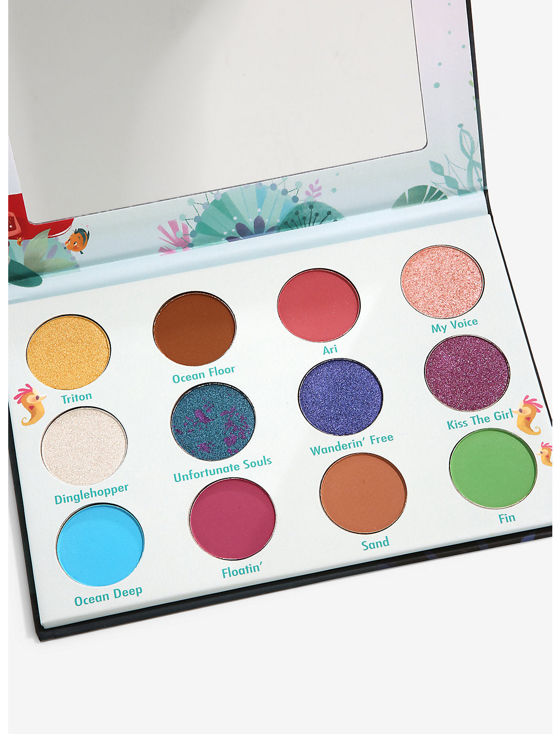 La Sirenita Paleta Maquillaje Horizontal Ariel