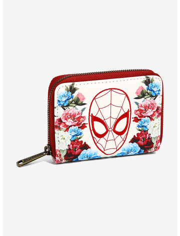 Spider Man Marvel Hombre Araña Cartera Flores