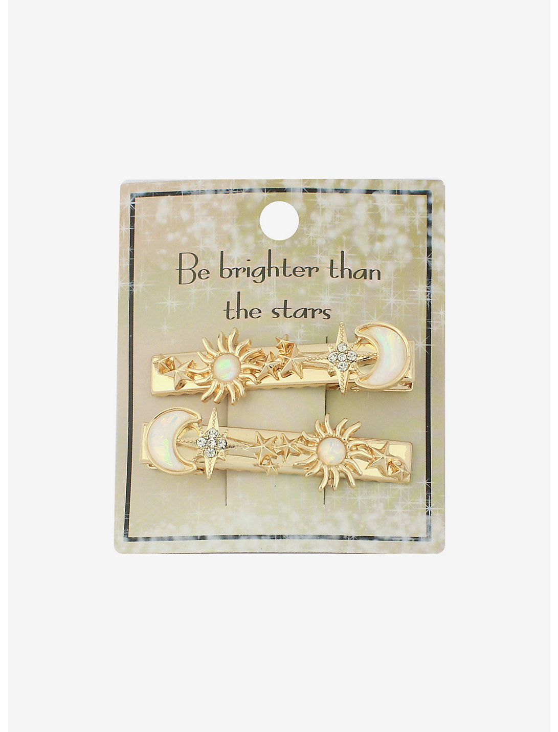 Sol Y Luna Broche Cabello