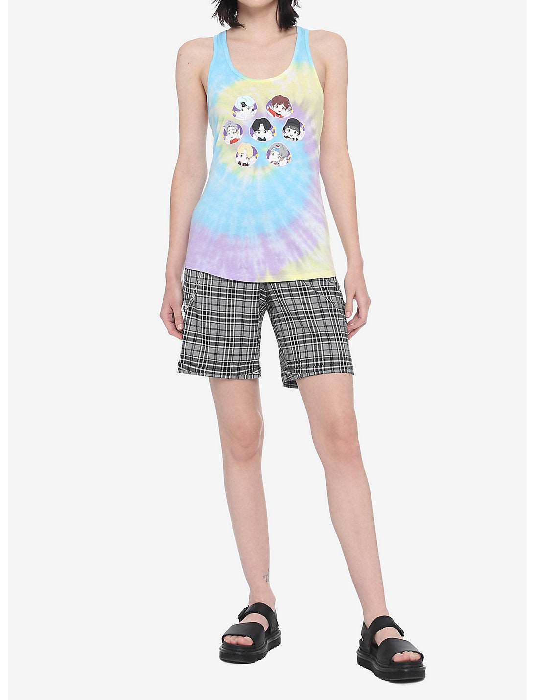 BTS Camisa Sin Mangas Personajes BT21 Tirahueso