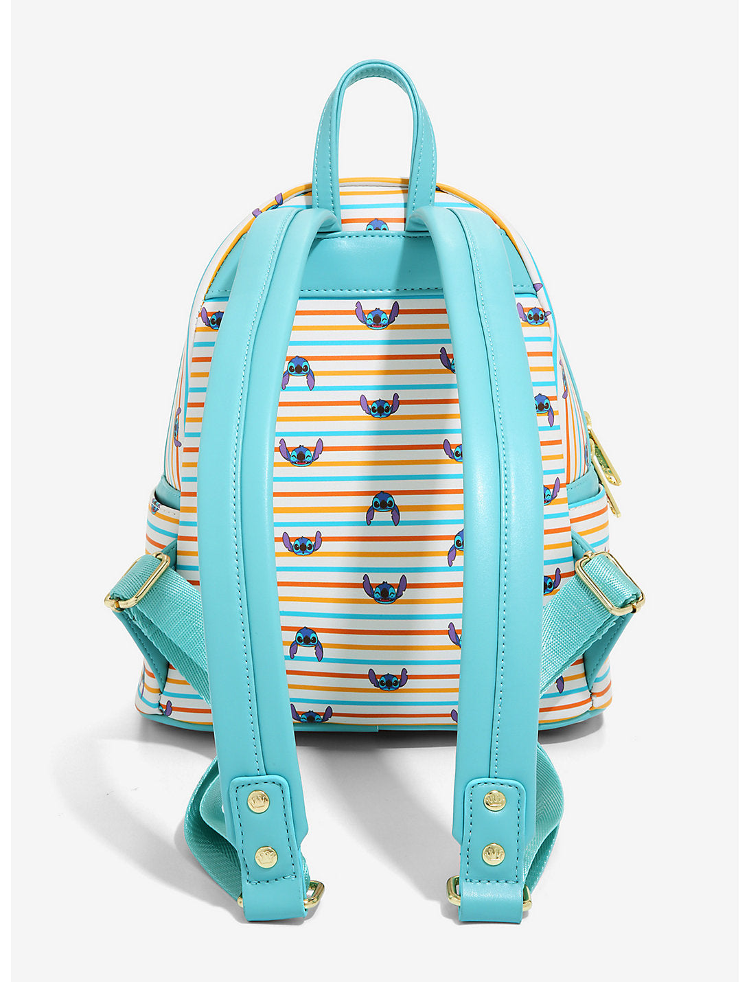 Stitch Mochila Rayas Retro