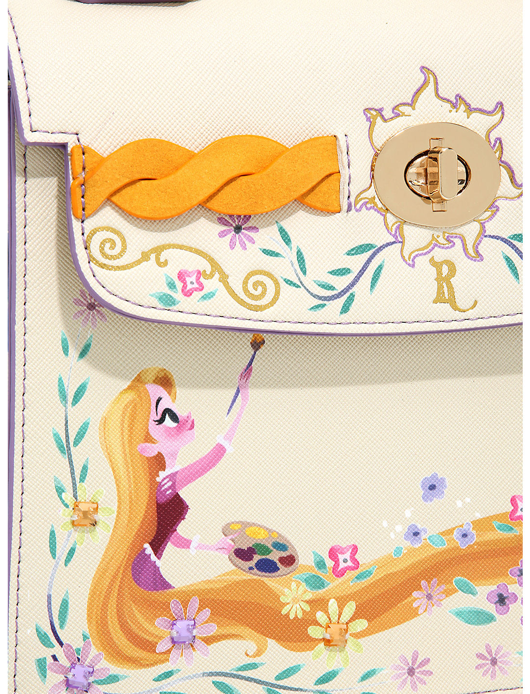 Rapunzel Enredados Bolsa Crossbody Castillo
