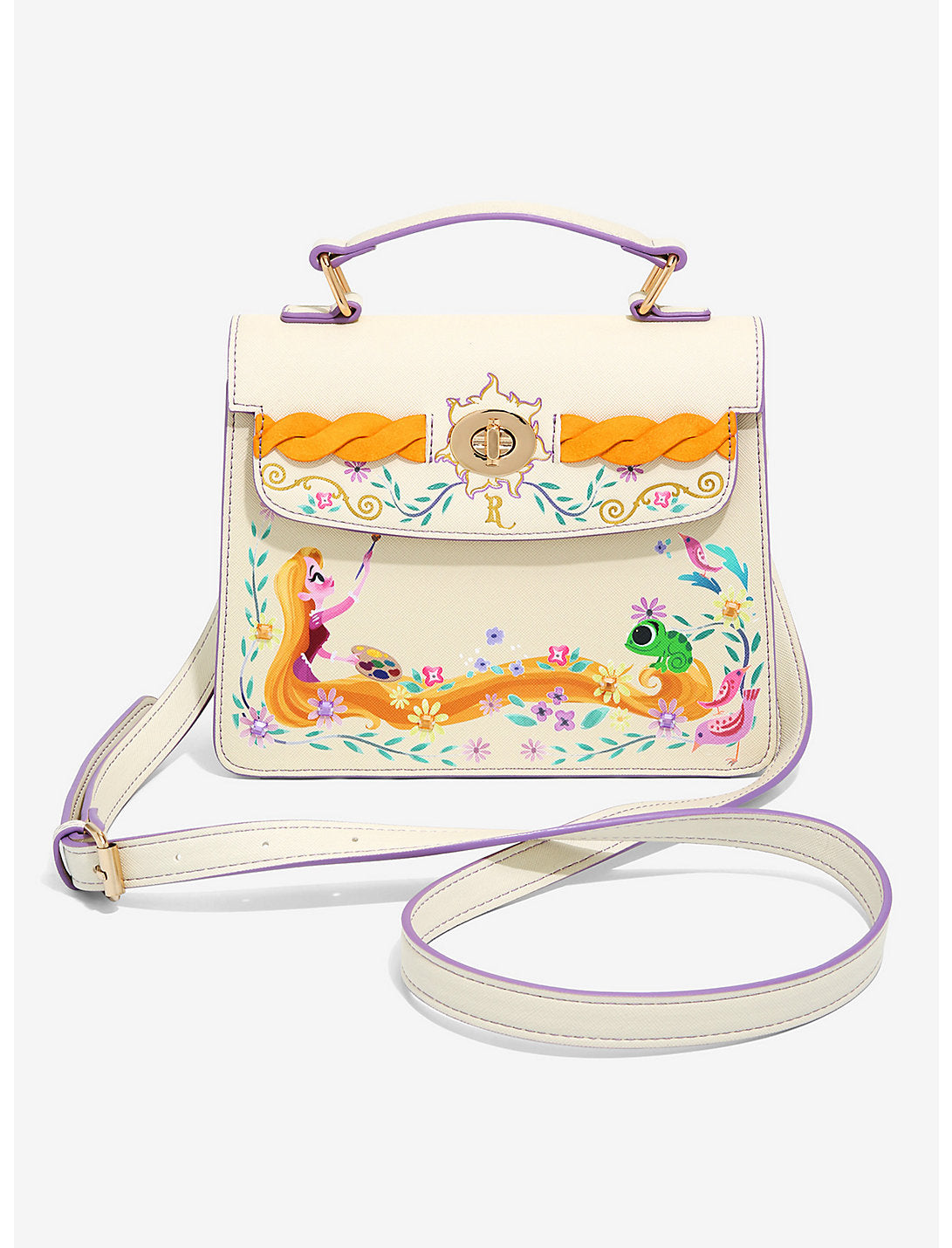 Rapunzel Enredados Bolsa Crossbody Castillo