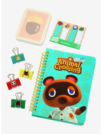 Animal Crossing Set De Papeleria Stationary Set Oficina