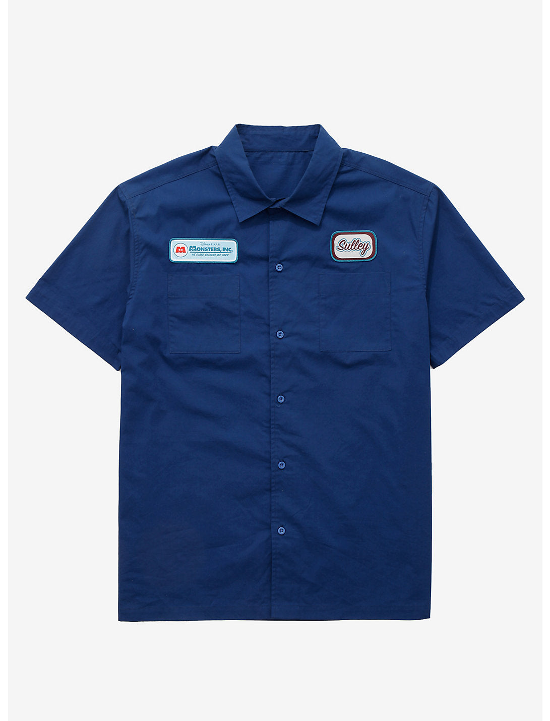 Monsters Inc Camisa Botones Scream Team Unisex
