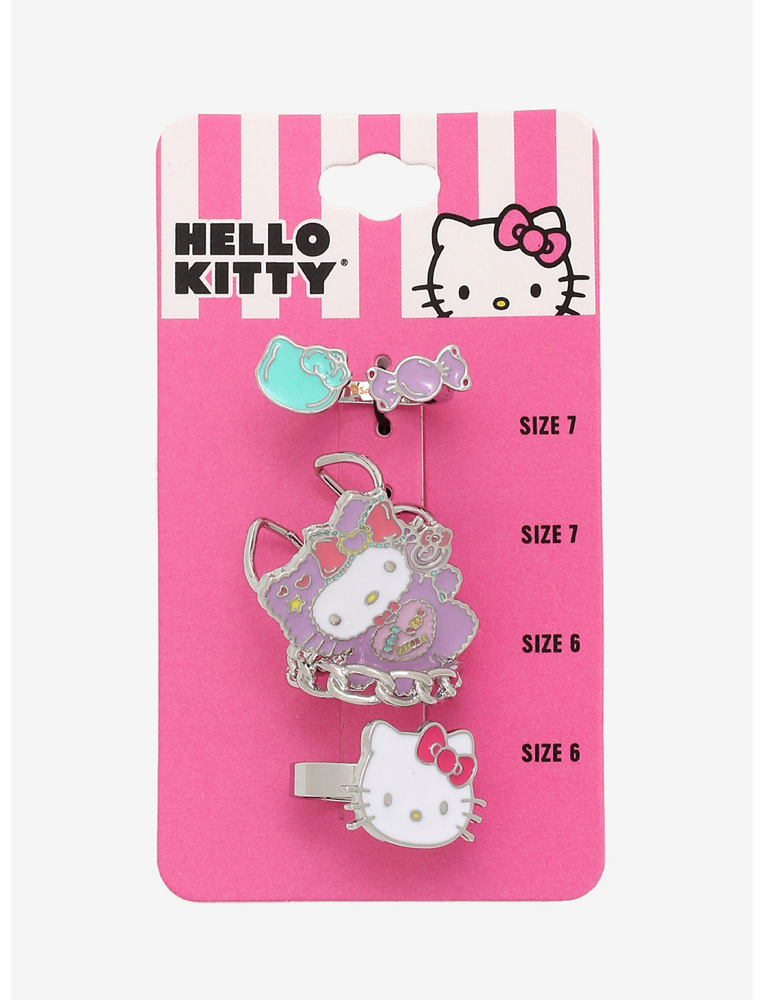 Hello Kitty Set De Anillos