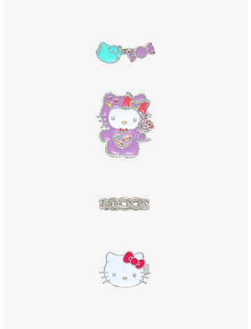 Hello Kitty Set De Anillos