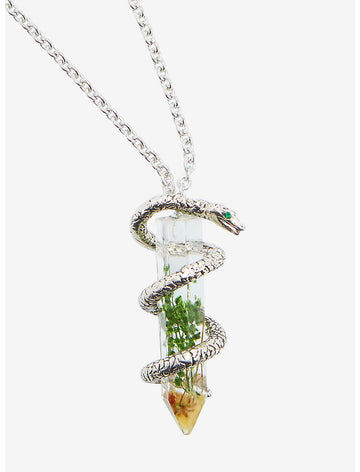 Harry Potter Collar Slytherin Flores