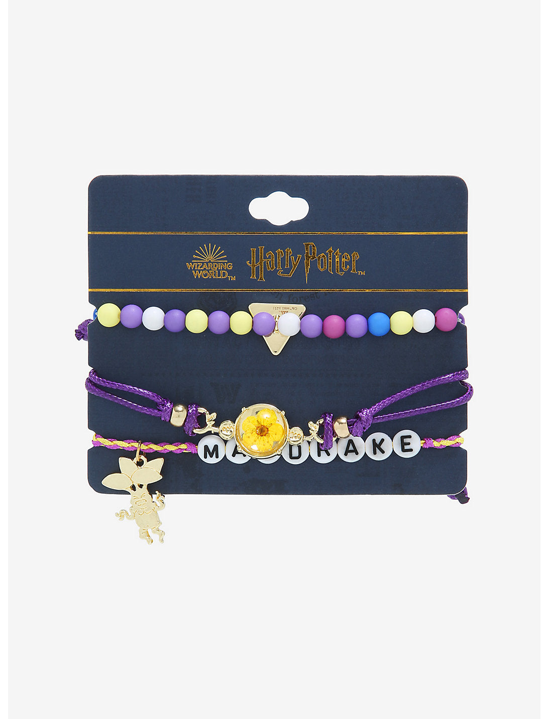 Harry Potter Set De Brazaletes Mandrake