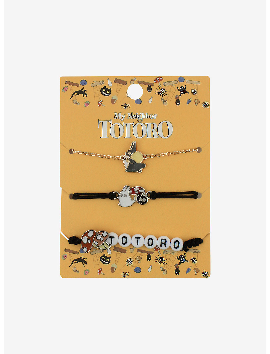 Totoro Set De Brazaletes Estudio Ghibli