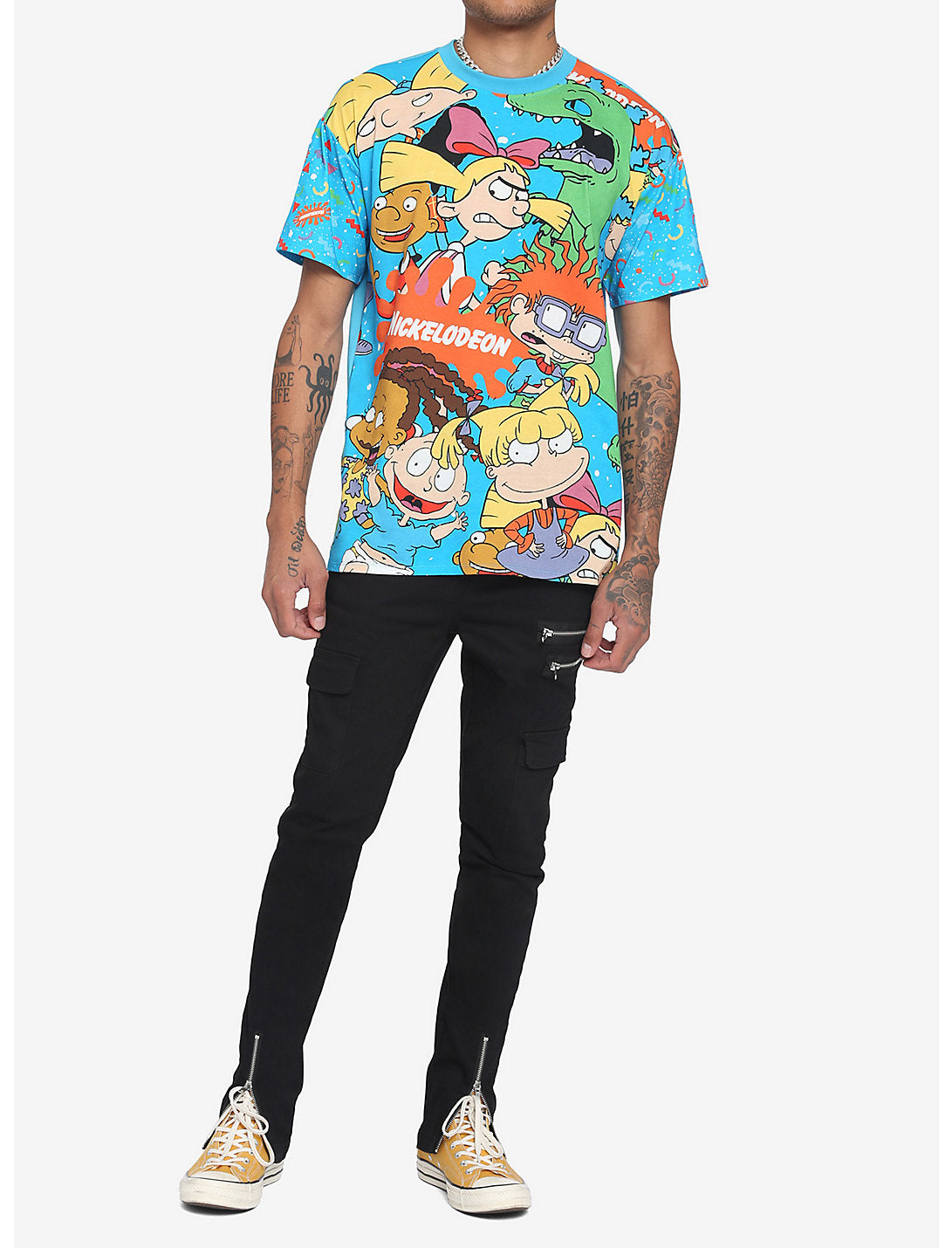 Nickelodeon Camisa Personajes Confetti