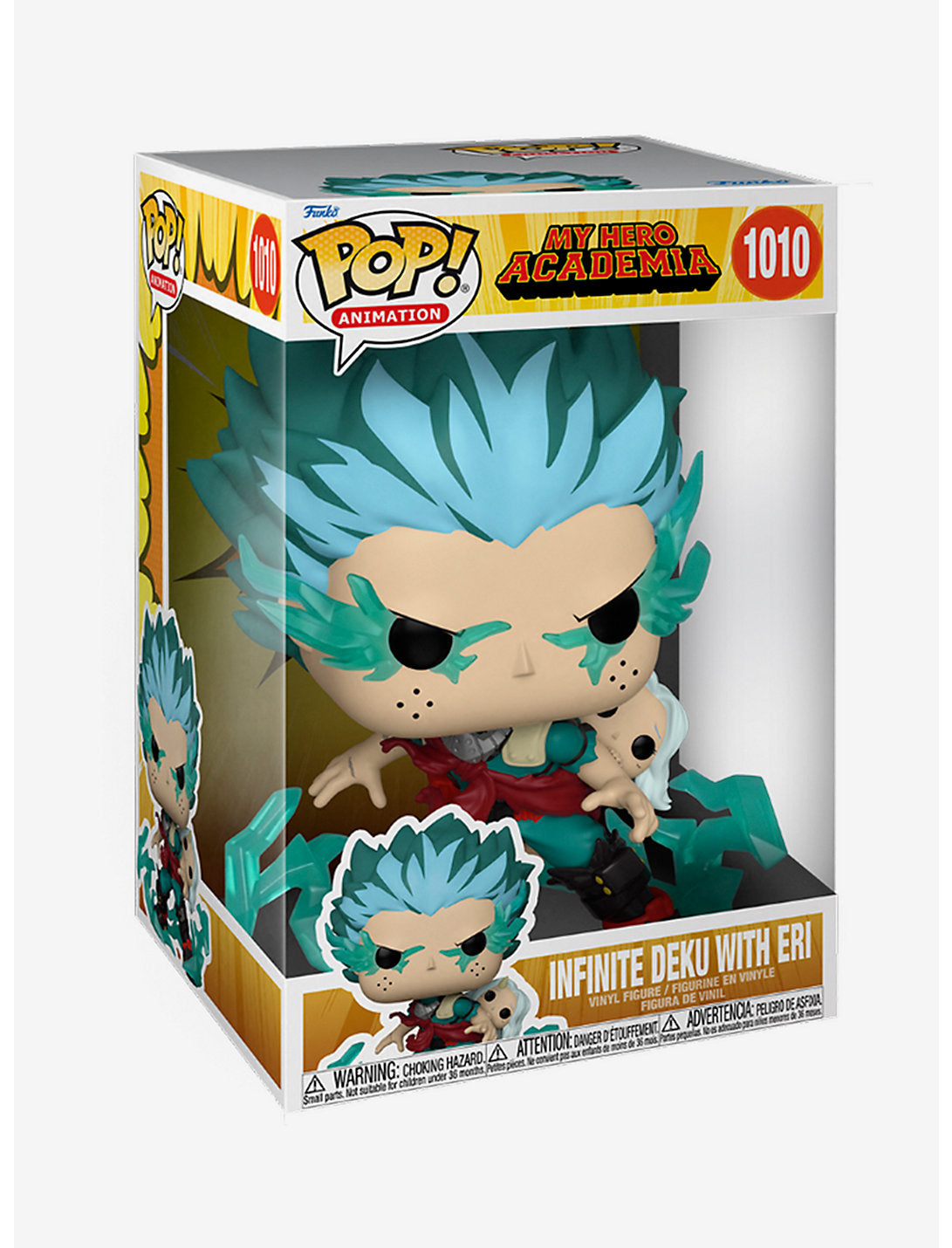 Funko Pop My Hero Academia Infinite Deku with Eri 10 Pulgadas