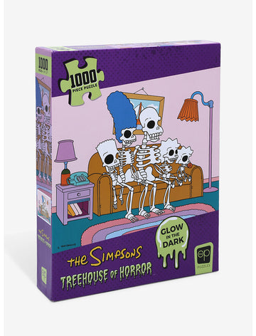 Los Simpsons Rompecabezas Brilla Obscuridad