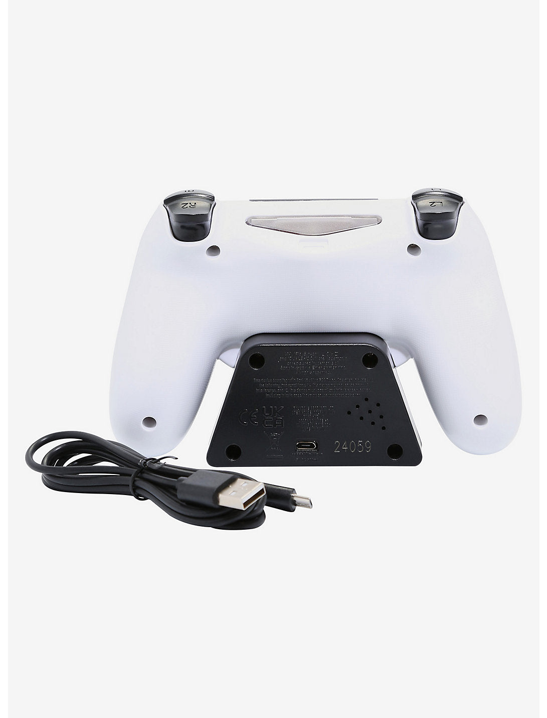 Sony PlayStation PS4 Alarma Despertador Control Blanco