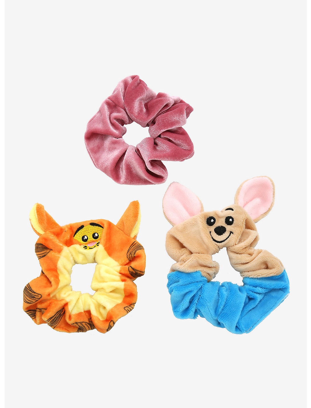Winnie Pooh Set De Scrunchies Personajes