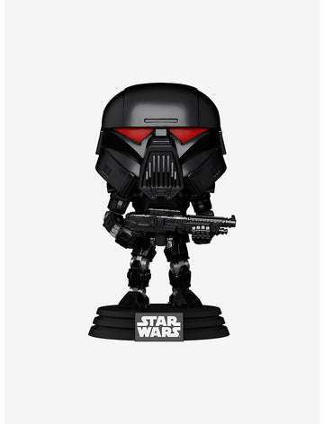 Funko Star Wars: The Mandalorian Pop! Dark Trooper Vinyl Bobble-Head