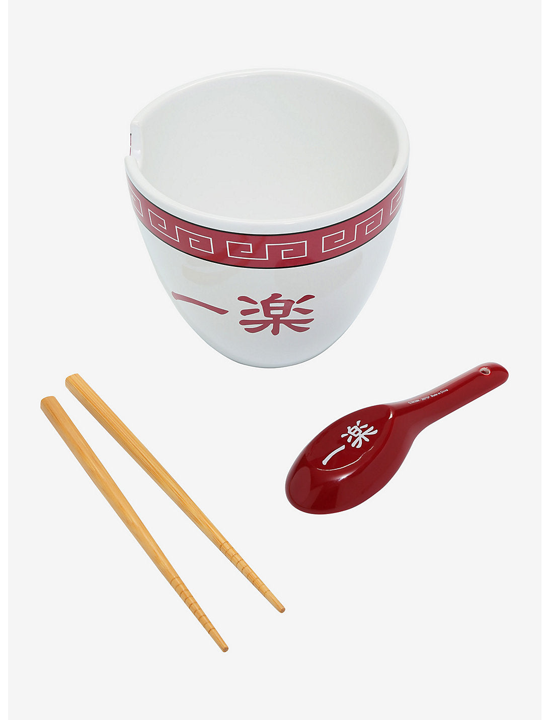 Naruto Bowl Ichiraku Con Cuchara