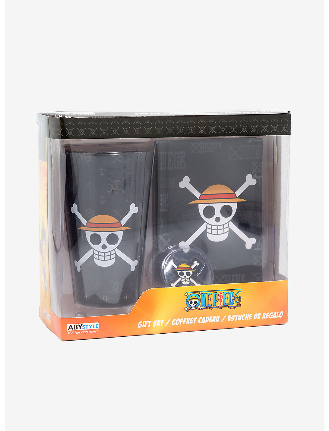 One Piece Kit Cuaderno Y Vaso Set