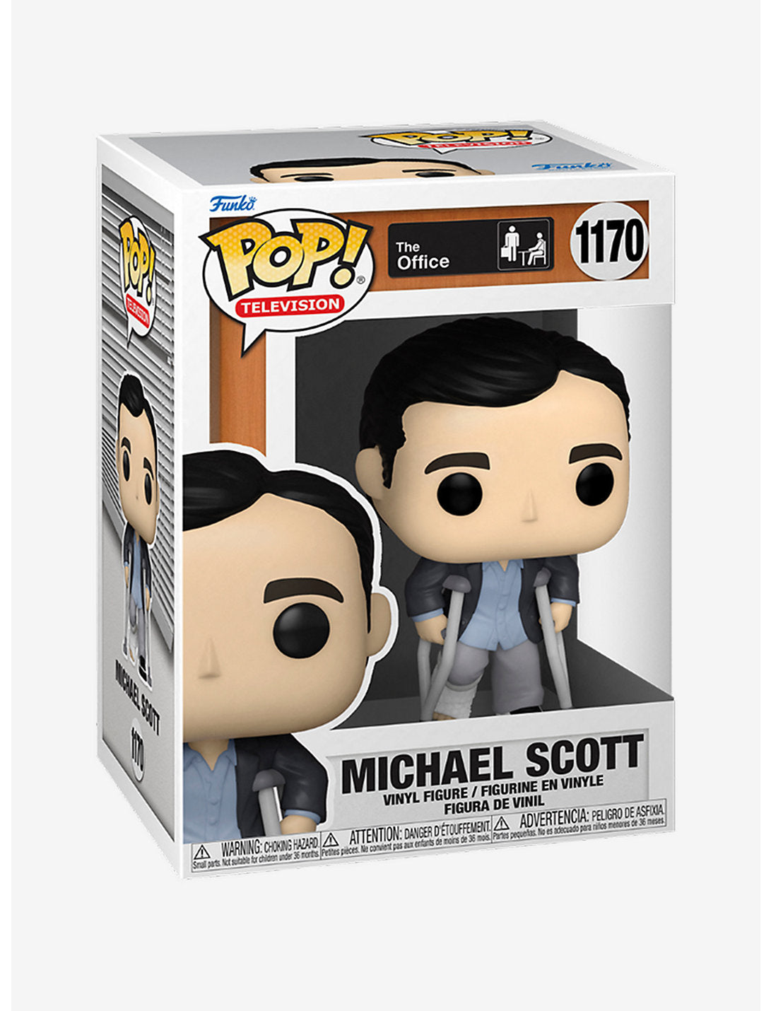 The Office Funko Michael Scott Accidente Muletas