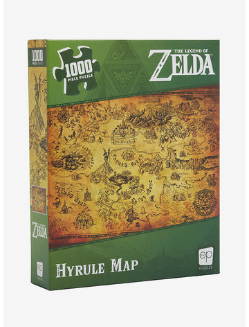Zelda Rompecabezas Mapa