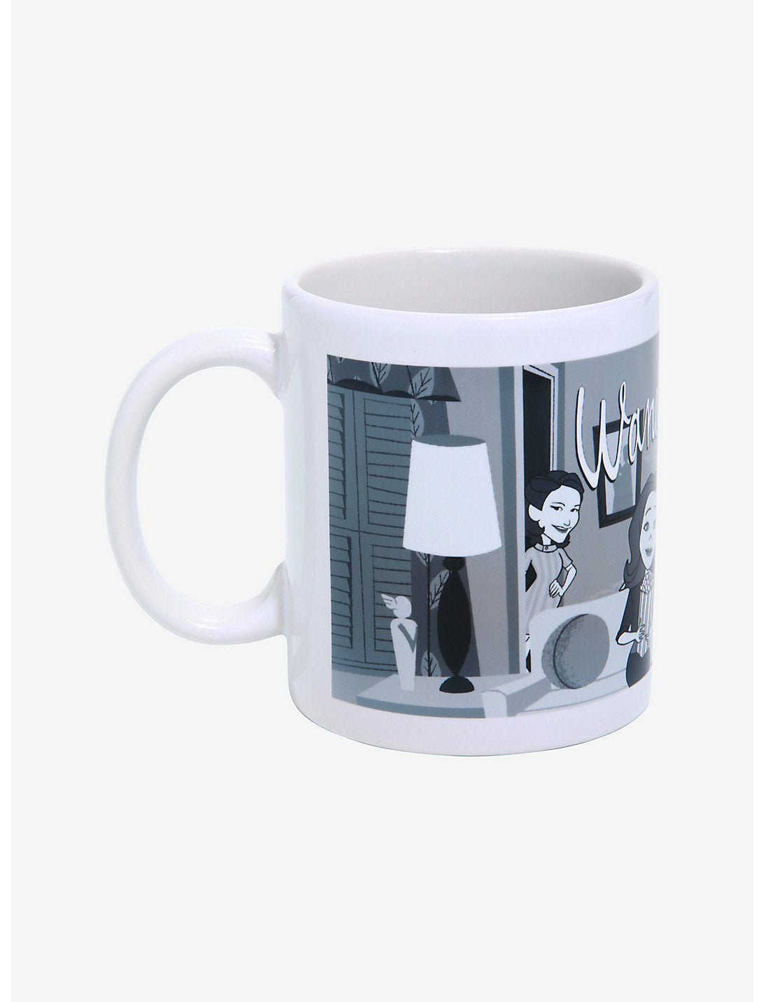 Wandavision Taza Sitcom Blanco Y Negro