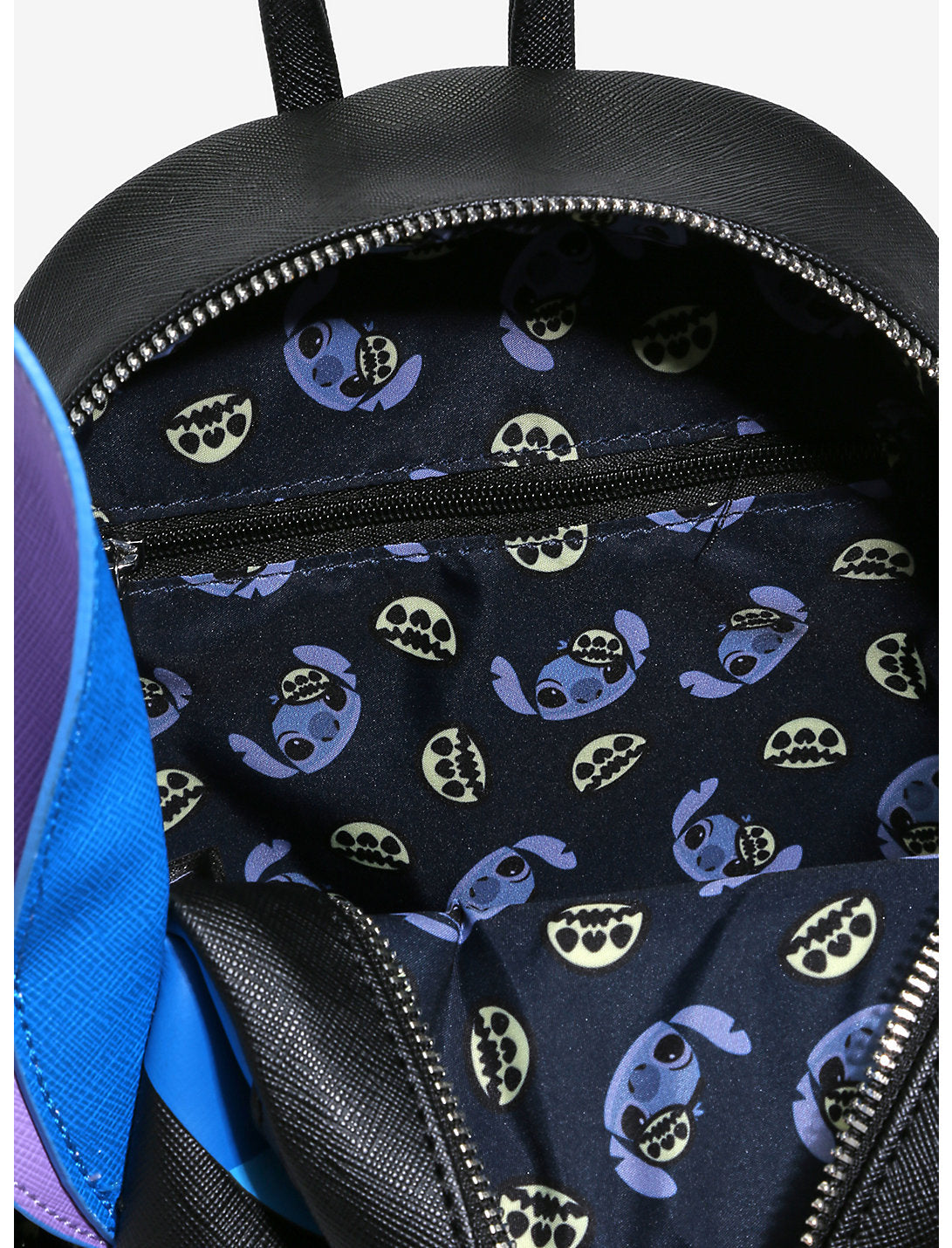 Stitch Mochila Calavera Brilla En Obscuridad