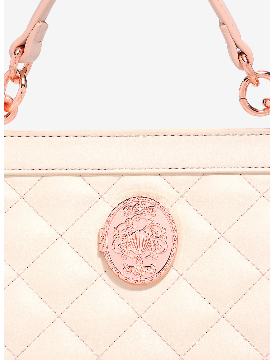 La Sirenita Bolsa Satchel Relicario Ariel Y Eric