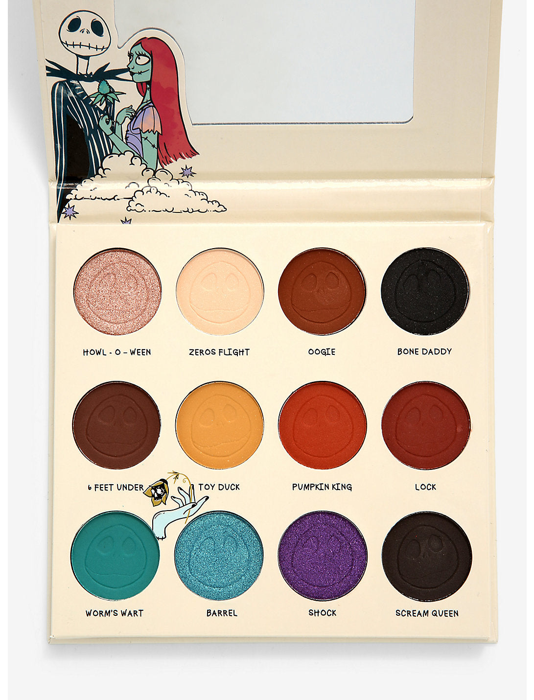Extraño Mundo De Jack Paleta De Sombras Jack Y Sally