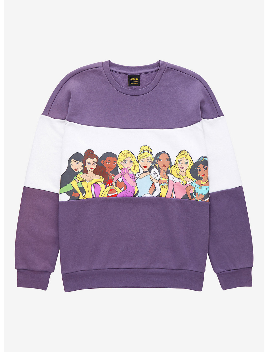 Princesas Disney Hoodie Morada Sudadera
