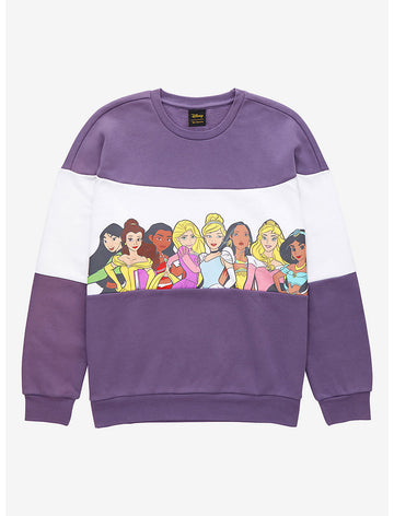 Princesas Disney Hoodie Morada Sudadera