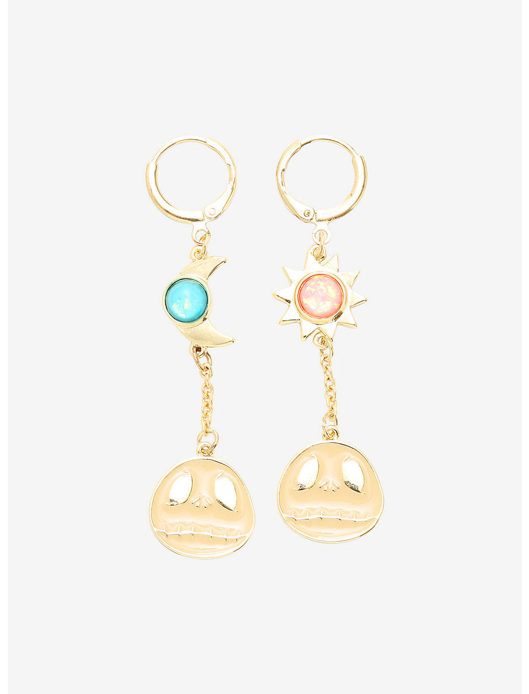 Extraño Mundo De Jack Set De Aretes Par Rostro