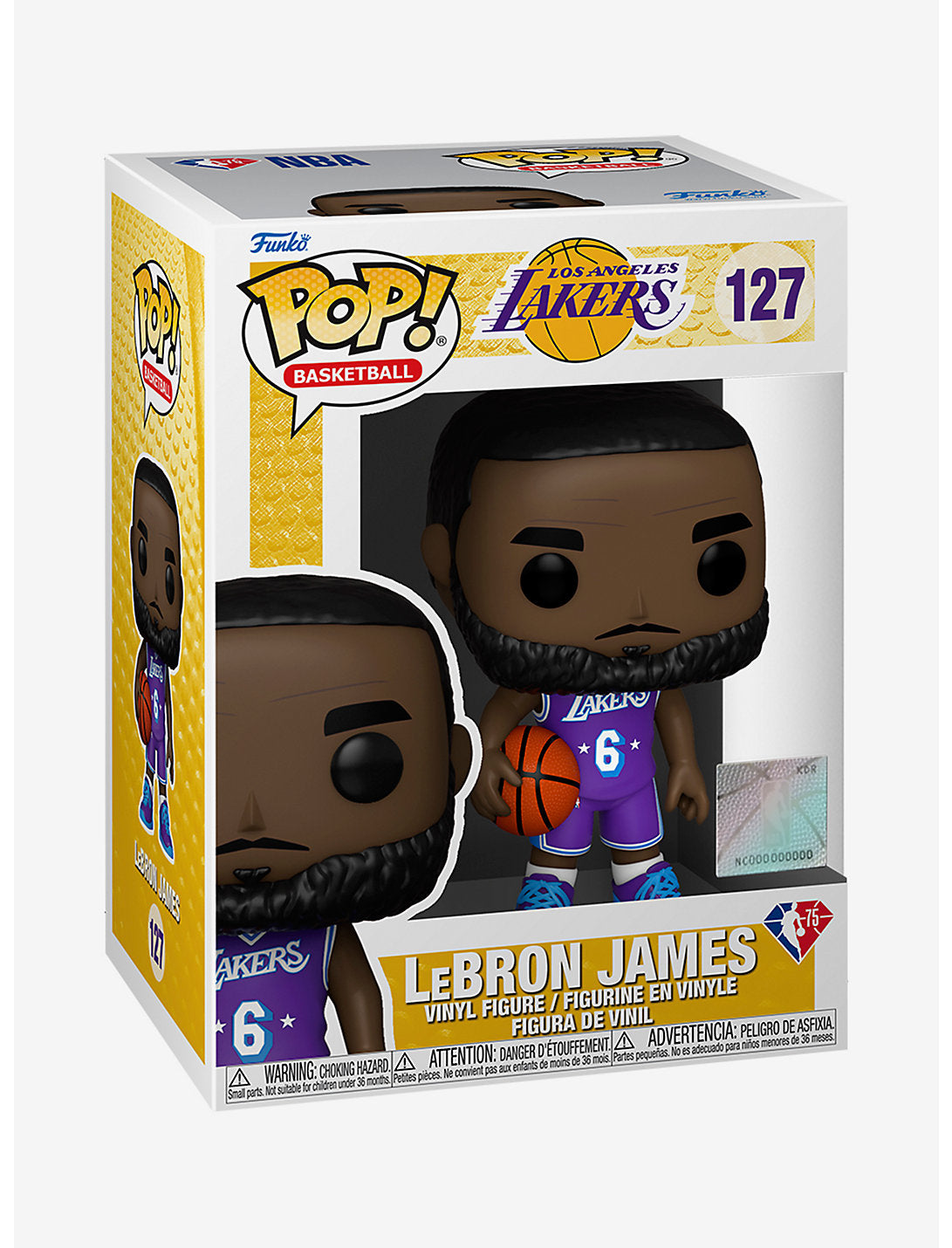 Funko Los Angeles Lakers Pop! Basketball LeBron James