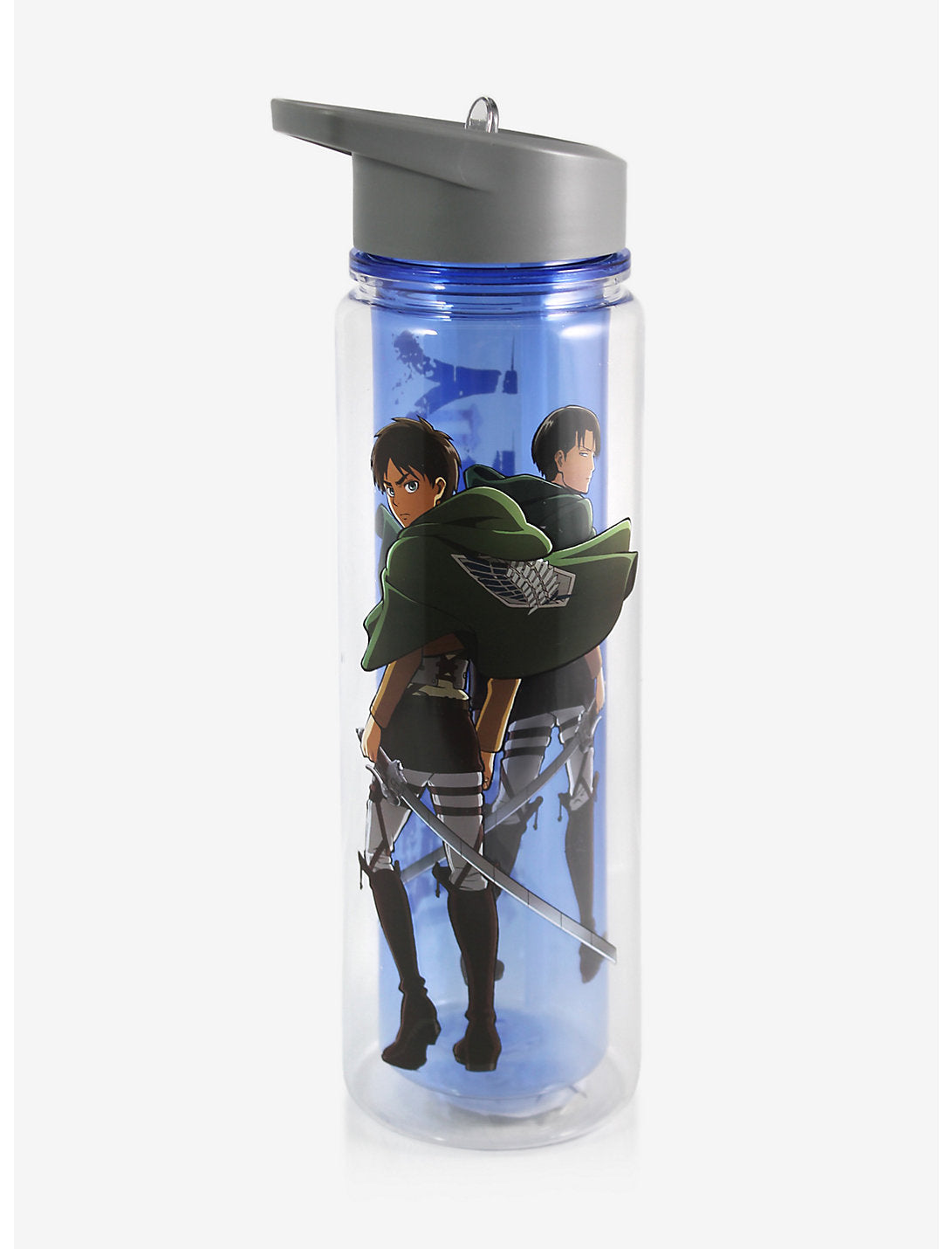 Attack On Titan Levi & Eren Botella Agua Termo