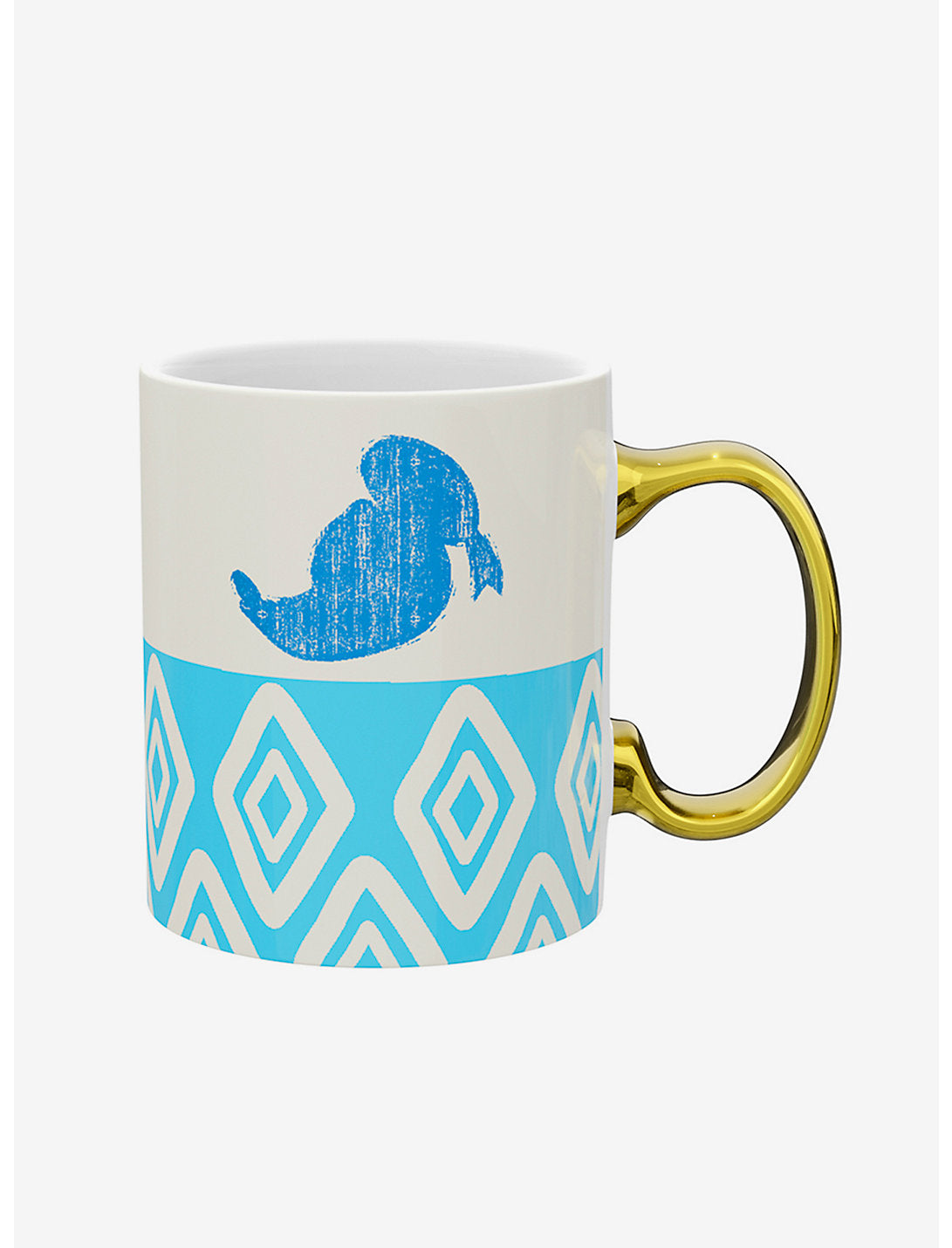Pato Donald Taza Rostro Dorada