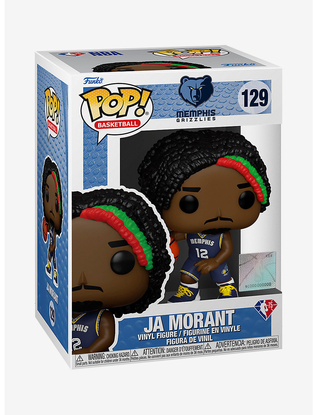 Funko Pop! Basketball Memphis Grizzlies Ja Morant