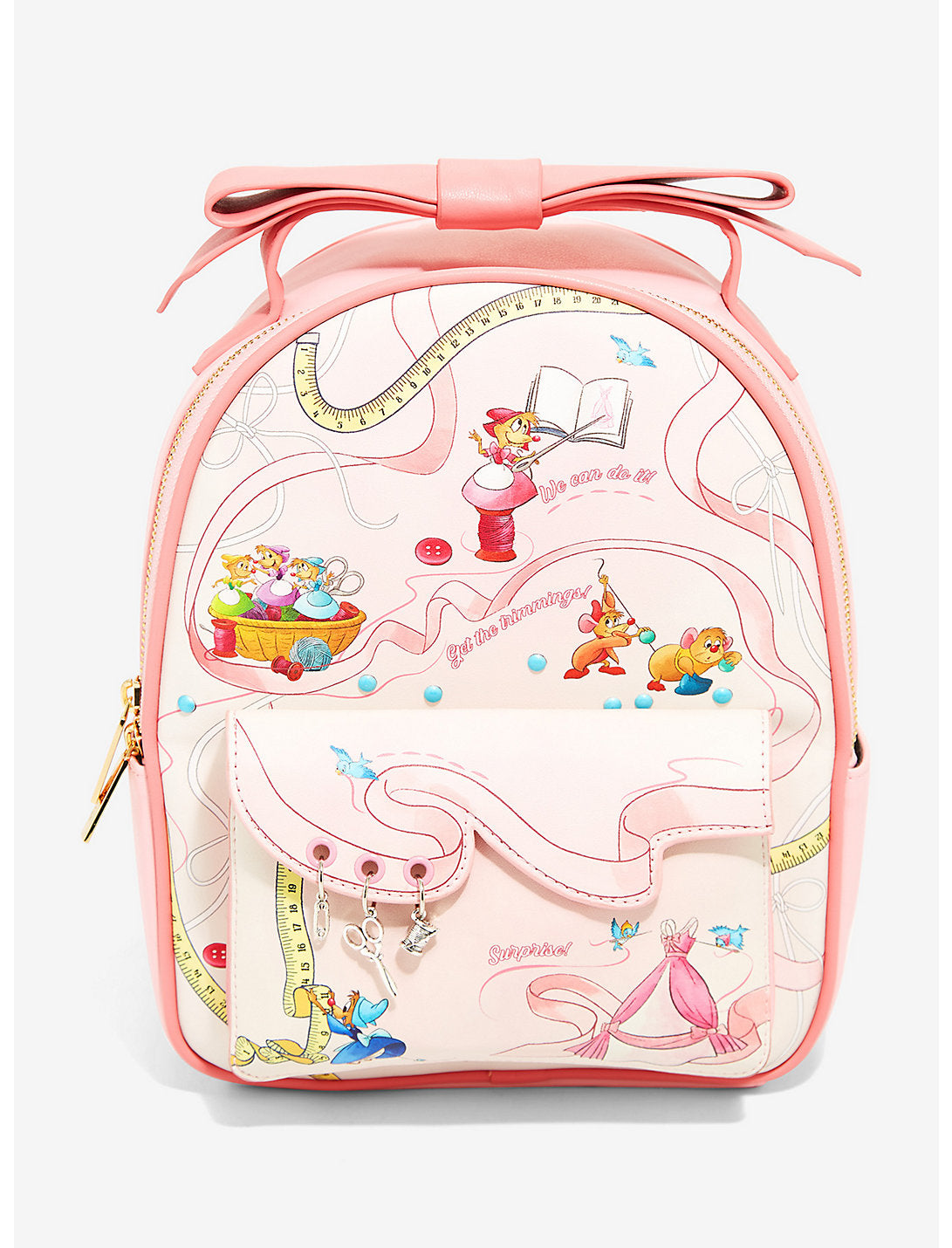 Cenicienta Mochila Ratoncitos Cinta Medir
